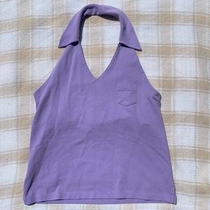 Ann Taylor Loft Petites Collar Halter Neck Tank